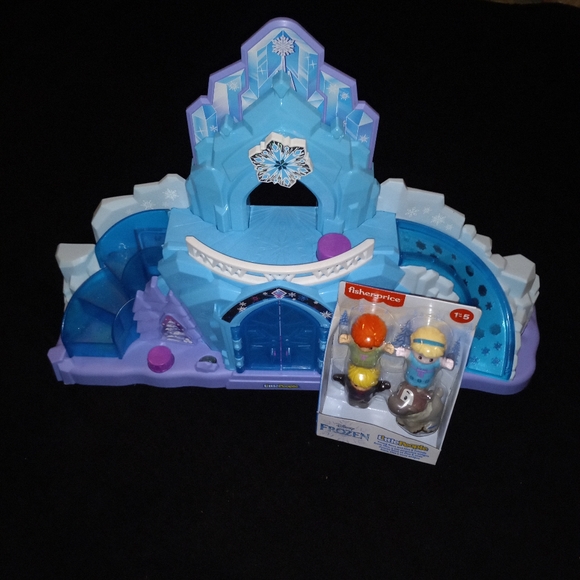 Fisher-Price Other - Little People Disney Frozen Elsa's Ice Palace